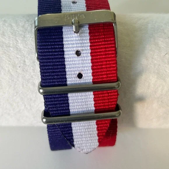 NEW IN BOX bill’s USA watches White Watch face 2 Interchangeable Straps Unisex - Picture 6 of 11